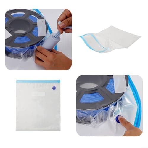 Compression Bags Filament Storage Pack of 20 Vacuum Bags for ABS for TPU Carbon Fibre Airtight 300 x 340 mm (10 Pieces) — view 5