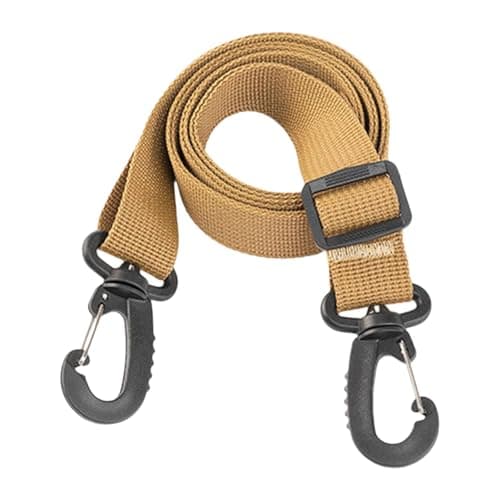 LOVIVER Shoulder Strap Replacement Crossbody Bag Strap Simple Multifunction Men Handbag Strap Adjustable Strap for Shoulder Bag Pouch, Khaki