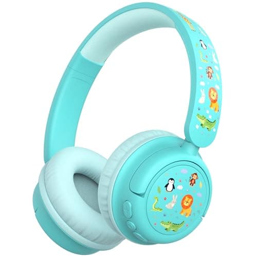 iClever BTH22 Kids Headphones Wireless 60H Play Time for Toddler Travel