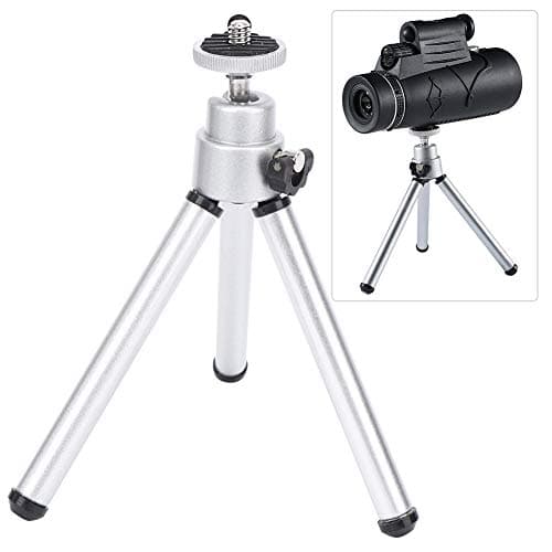 Mini Tripod, Aluminum Alloy for Telescope and Camera, 3-Pack Portable Lightweight Tripod Kit with Protective Cushions and Adjustable Head