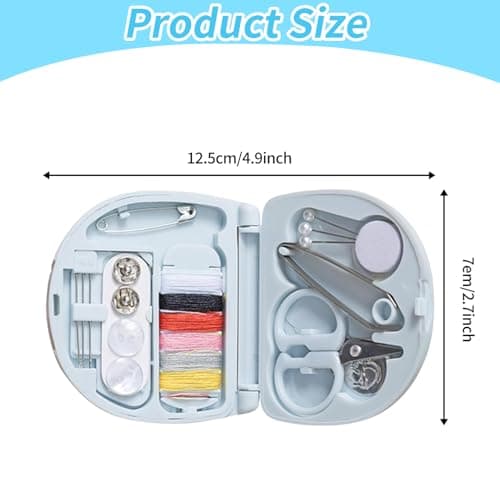 Compact Travel Sewing Kit with Essential Tools for Quick Repairs — view 2