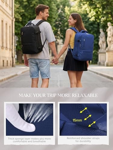 Hayayu Ryanair Cabin Bags 40x30x20 Underseat Carry-on Backpack Hand Luggage — view 6