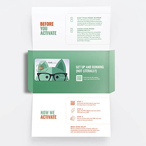 $30/Month Mint Mobile Wireless Plan | Unlimited Talk, Text & Data for 3-Months (3-in-1 GSM SIM Card) — view 4