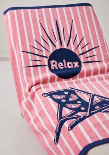 Large Egyptian Luxury Beach Towels For Adults 100% Cotton - Pack of 2 — view 4