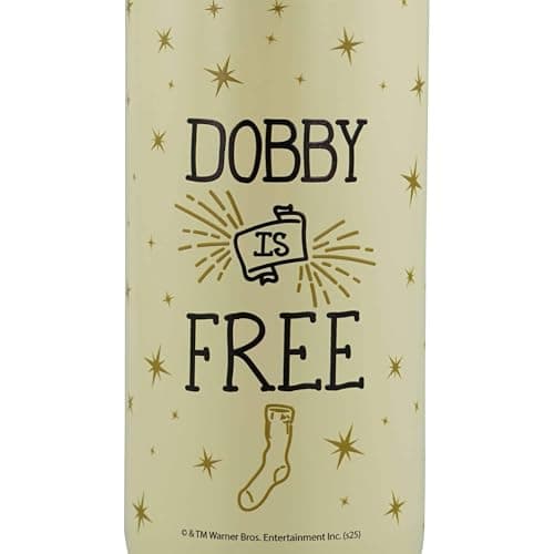 Harry Potter Half Moon Bay Dobby Free Elf | 350ml Insulated Metal Travel Mug | Official Merchandise | Double Wall Thermal Coffee Tumbler | Perfect Birthday or Christmas Gift — view 3