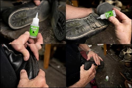 Boot-Fix Glue – Professional Grade Shoe Repair for Boots & Shoes – Instant Bond, Clear Drying, & Durable – For Leather, Rubber, & All Footwear (20 Grams) — view 5