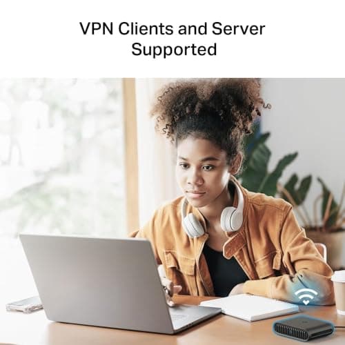 TP-Link TL-WR1502X AX1500 WiFi 6 Travel Router, Dual Band VPN Router, WAN/LAN/USB Port,VPN Server and Client,Type-C Power Bank Port,Hotspot/Access Point/Range Extender Suitable for Hotel, Business — view 2