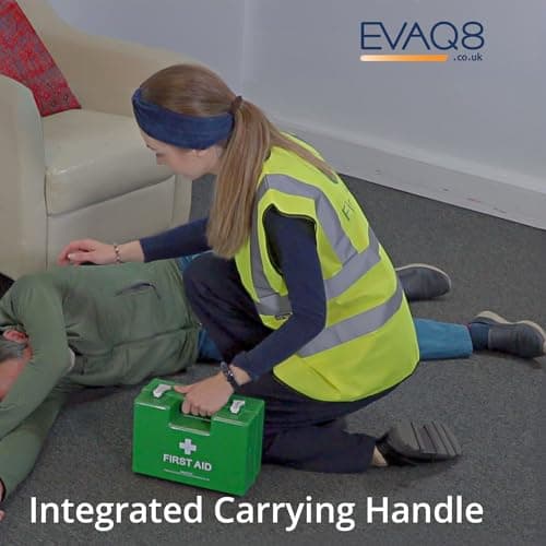 EVAQ8 British Standard Compliant UK Work First Aid Kit in Deluxe Box for Office Environments — view 4