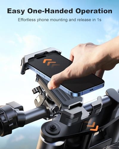 CIRYCASE Bike Phone Holder, Ultimate Anti-vibration Motorcycle Phone Holder — view 2
