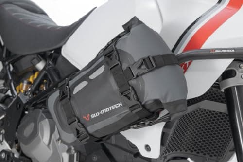 SW-Motech Drybag 80 Motorcycle Tail Bag Grey Motorcycle Pack Luggage Bag — view 5