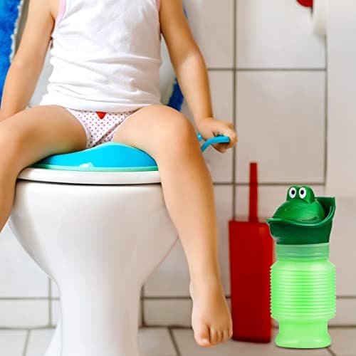 LAOJU Emergency Urinal Portable Urine Bottle Bag 600ML Shrinkable Pee Bottle Reusable Camping Travel Car Portable Toilet Potty — view 6