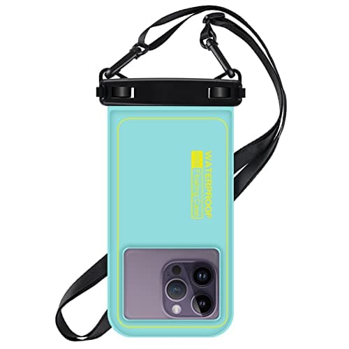 MR.LUYU Floating Waterproof Phone Pouch, IPX8 Dry Bag Case Up to 6.7"