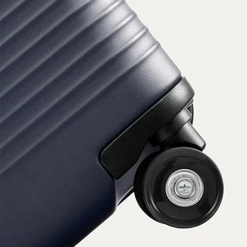 2pcs Suitcase Wheel Replacement Kit Black Metal Rubber — view 5