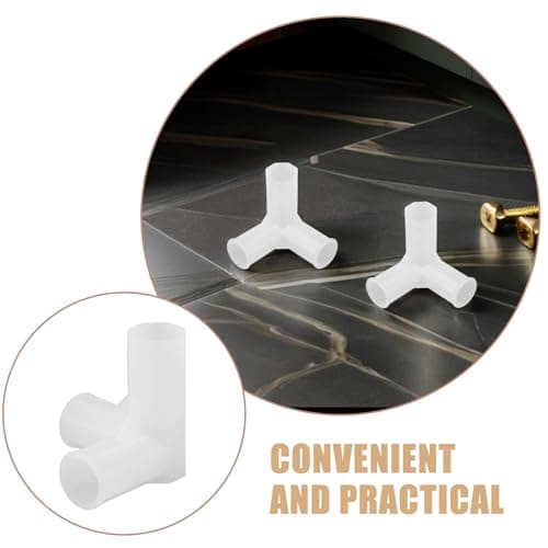OFFSCH 10pcs Plastic Shoe Rack 3-way Joint Connector for Wardrobe and Canvas Wardrobe, Sturdy Support Furniture Hardware Accessories with Universal Compatibility for Dorms and Apartments — view 5