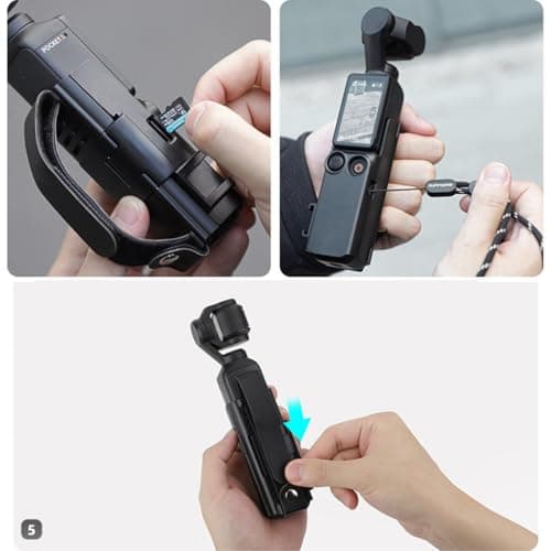 drburpily Action Camera Accessories Enhanced With Leather Reliable Camera — view 4