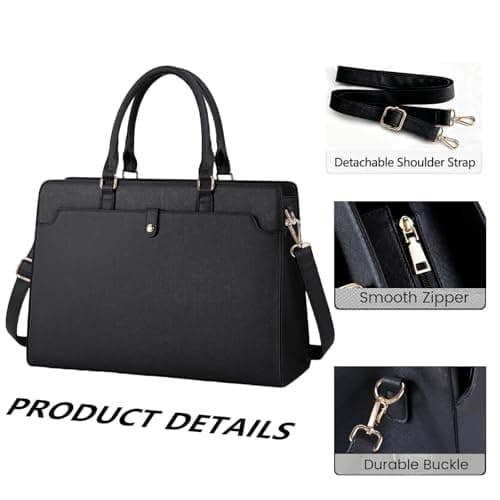 : GaoBangM Laptop Bags for Women 15.6 Inch Ladies Work Bag Women's Tote Bag — view 4