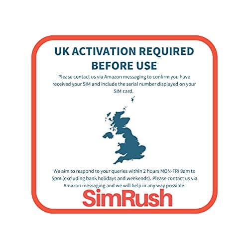 Vodafone 5G/4G International SIM card. Unlimited UK Data + Unlimited Calls back to the UK. 25GB roaming in 70+ Countries. Preloaded + Prepaid for 30 days, not a Pay as You Go SIM card. — view 6