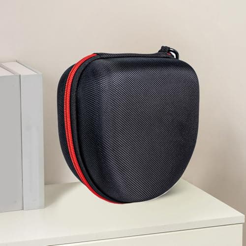 Heavy Duty Headphone Travel Case Organiser Bag Design with Shock Absorbing Shell and Soft Interior Space Shockproof Carrying Case — view 4