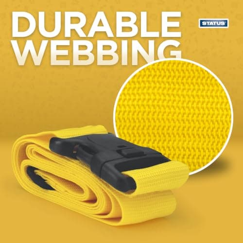 STATUS Yellow Luggage Strap, 1 Unit — view 4