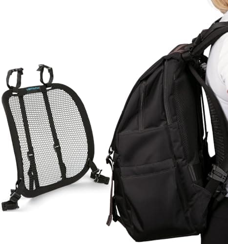 VentaPak Lightweight Ventilation Backpack Spacer - Large External Mesh Frame for Hiking & Biking Backpacks - Ventilation for Airflow Sweat Reducing
