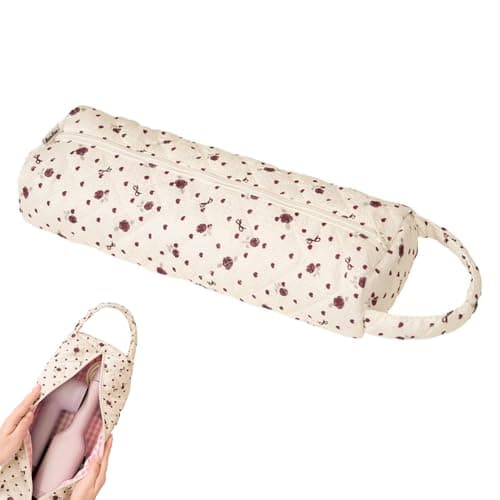 MUU Portable Hair Dryer Bag,Lightweight & Foldable Hair Dryer Organizer,Large Capacity Travel Storage Bag for Most Hairdryers,Curling Irons and Straighteners
