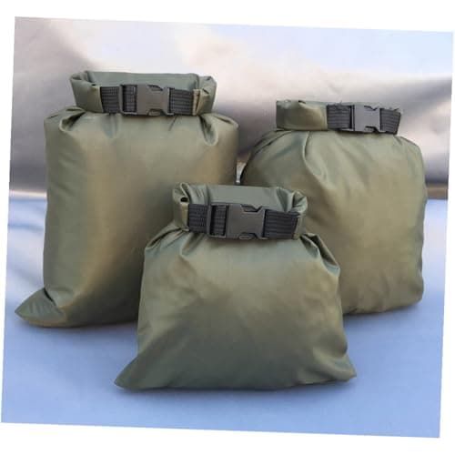 Waterproof Dry Bag Set, 3Pcs 1.5L 2.5L 3.5L Sturdy Nylon Taped Seams — view 2