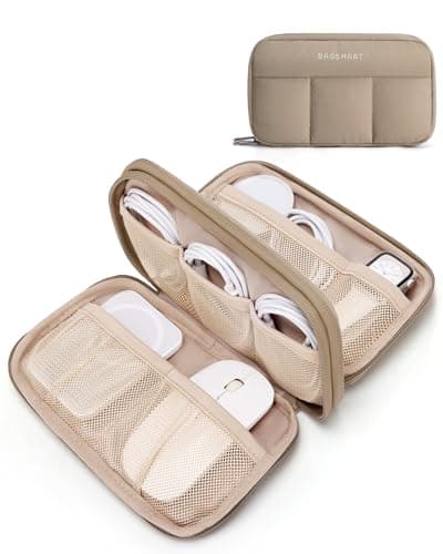 BAGSMART Cable Organiser Travel Organiser Essentials for Tech Accessories