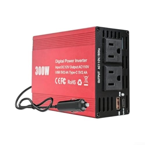 Portable 300W Voltage Converter for Camping Road Trips — view 4