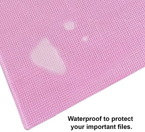 20 Pack A4 Zip Mesh File Document Filing Folder Wallet Bag Bulk, Waterproof Office School Plastic Files Storage Holder Case, Transparent Travel Organizer Pouch Bags with Zipper — view 5