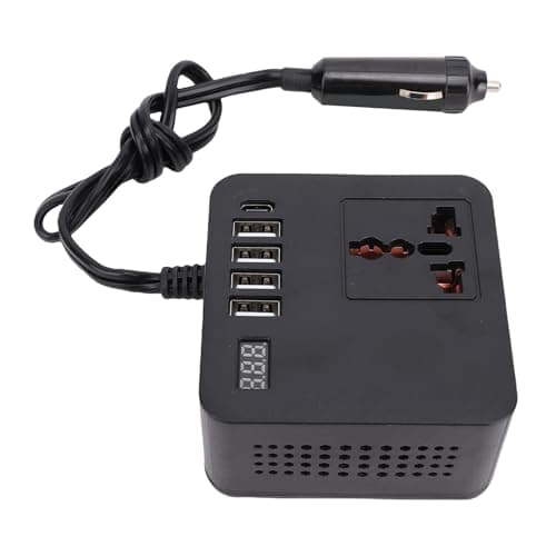 SALALIS 150W Car Portable Charger for Road Trips Camping Emergencies with 4 USB Type C Ports for Travelers — view 3