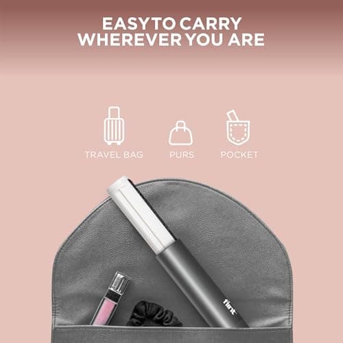 Flint All-in-One Fabric Shaver, Compact, Retractable & Travel-Friendly Fuzz Remover with 2 Fabric-Safe Care Surfaces, Lint Brush & Lint Roller, Ultimate Depiller for Clothes, Eco-Friendly — view 3