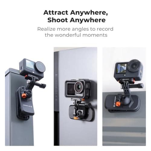 K&F CONCEPT Magnetic Backpack Clip Mount Sun Visor Holder for Action Camera — view 4