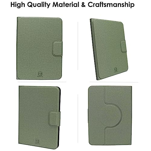 ZhaoCo Universal Detachable Case for 6'' New Kindle 2024/2022, Kobo Nia/Clara 2E / Clara HD, Lightweight Cover with Multiple Viewing Angles - Teal — view 2