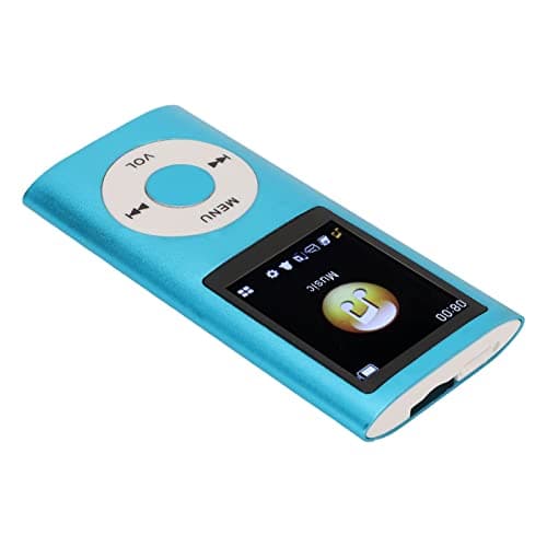 Yinhing 128 Gb MP3 Music Player budget-friendly Portable MP3 Player with Built in Battery Slim .8 LCD Screen Supports TF Card Lightweight Design Multi Color Options for Students and Audiophiles (Blue) — view 3