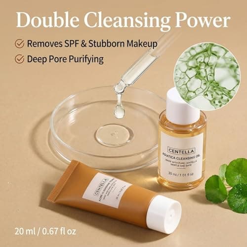 5Pcs Centella Skincare Travel Kit - Facial Gift Set for Women — view 4
