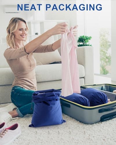 Julai Travel Shoe Bags, Velvet Drawstring Shoe Bags — view 5