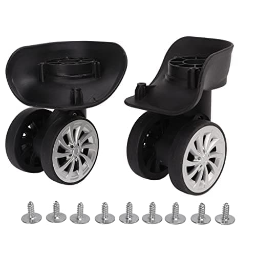 Generic Nylon Luggage Wheels Wear Resistant Repair Kit, 2 Pack Luggage Suitcase Caster Wheels for Replacement — view 6