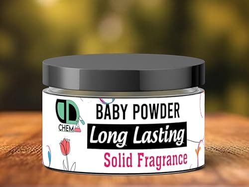 Solid Perfume Balm | Long-Lasting Fresh Fragrance Portable Pocket Solid Balm Perfume Natural Fragrance Perfume for Daily Life Dating Travel (5 Gram) (BABY POWDER)