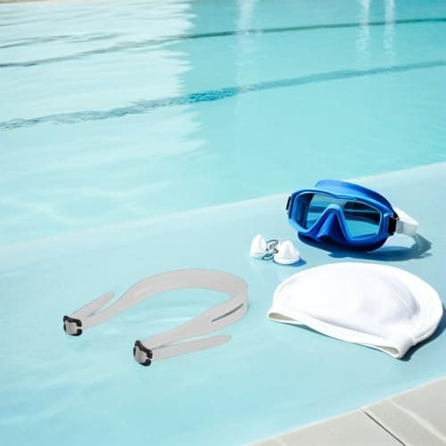 NAMOARLY Silicone Swim Goggle Strap for Dive Mask and Snorkel Gear, Lightweight and Compact Swimming Glasses Band Suitable for Scuba Diving and Travel — view 6