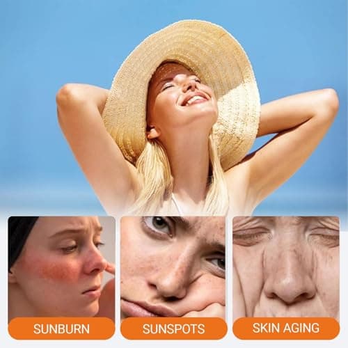 SPF 50+ Travel Size Sunscreen, 50 Pack Mini Sun Cream With Rice Essence, Waterproof Long Lasting Sun Protection for Face & Body, Portable Travel Sun Cream — view 2