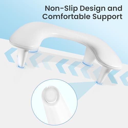 BREEZENEST Nail Arm Rest Manicure Hand Pillow, U-Shaped Nail Arm Rest Cushion with Non-Slip Base for Nail Art, Nail Salon Hand Rest Support Cushion Fixed Height (White) — view 5