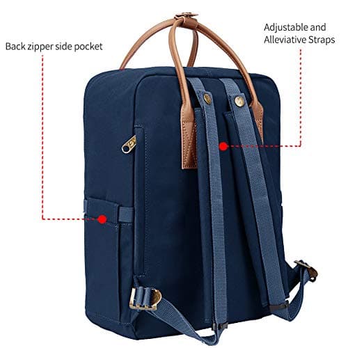 KALIDI Casual Daypack School Backpack for Women Men Boys Girls Travel Daily — view 4