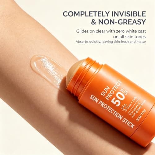 SPF 50 Sunscreen Stick for Face Body 30g - Invisible Waterproof Travel Size — view 3