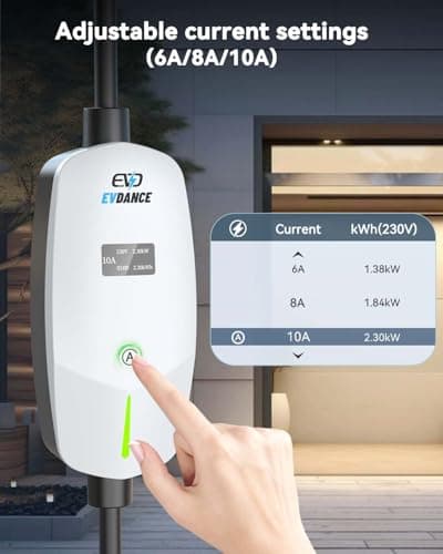 EVDANCE EV Charging Cable for Electric and Hybrid Vehicles — view 2