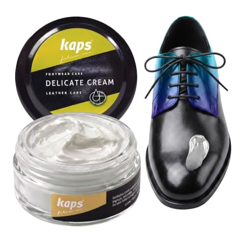 Shoe Care Cream, Intensive Leather Care and Nourishing, Kaps Delicate, 100 - Neutral / Transparent / Colourless, 50ml - 1.70 fl.oz.