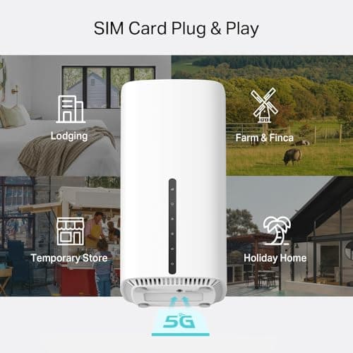 TP-Link Archer NX500 5G Router with SIM Slot, AX3000 Portable WiFi 6 Router — view 6