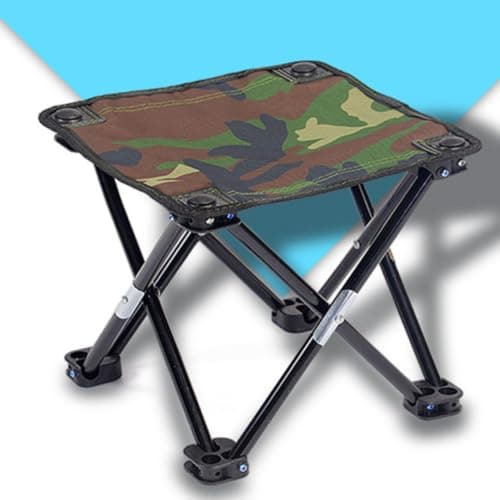 Portable Fishing Folding Chair in Iron and Oxford Cloth for Travel — view 6