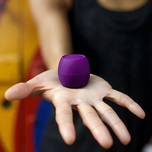 Boompods Zero Mini Bluetooth Speaker - Small Portable Speakers, Purple — view 2