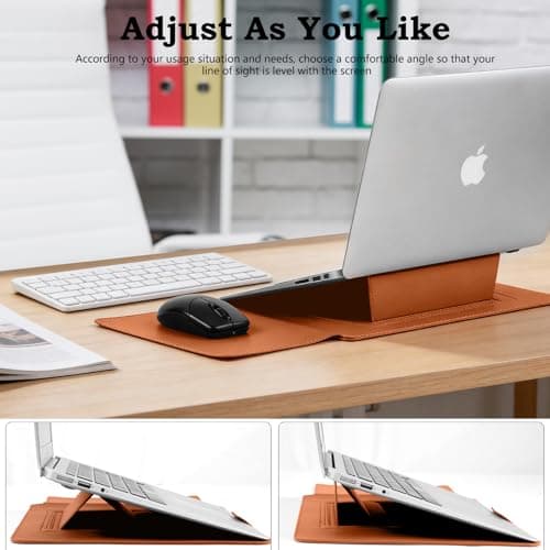 HaruYo 13 13.5 14 15 15.6 16 Inch Laptop Sleeve with Stand Function — view 5
