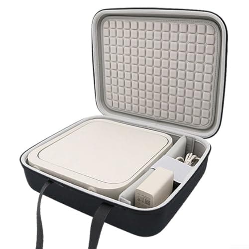 Hard EVA Case for XGIMI Z9X 4K Projector - Shockproof Storage Bag with Adjustable Divider, Waterproof Travel Carry Box — view 6